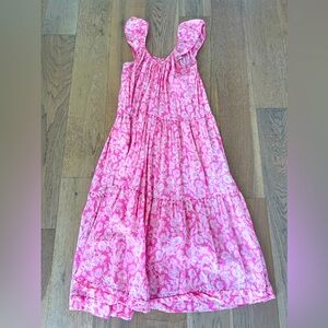 The Great. Plumeria Whipstitched Maxi Small